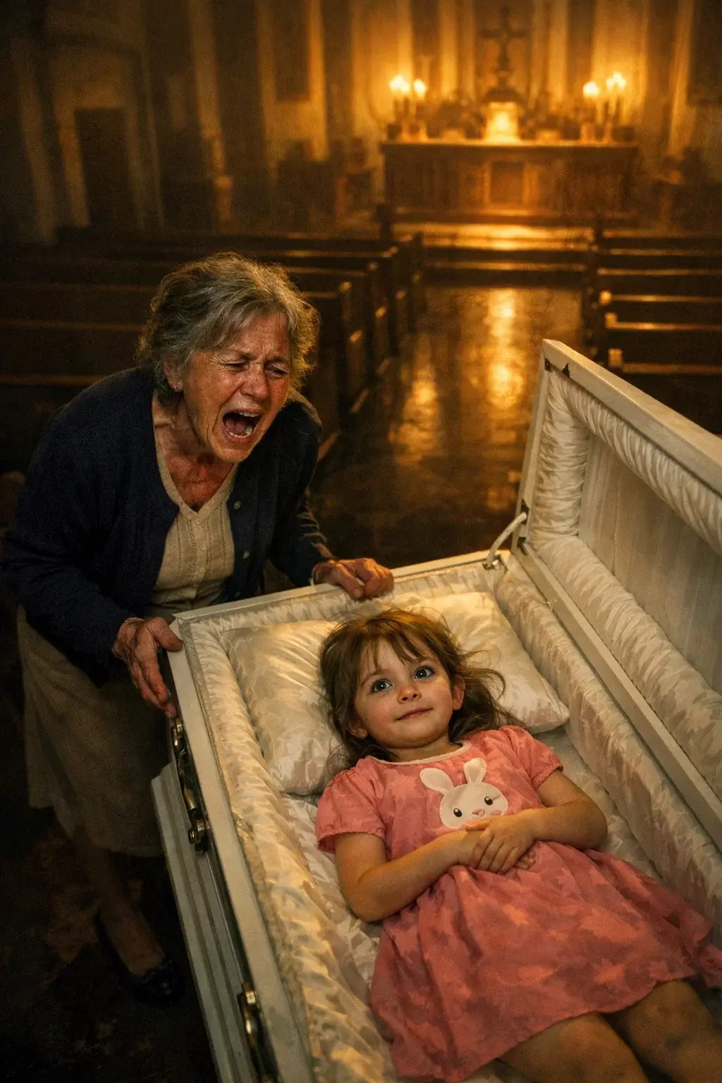 Doctors Said the Little Girl Was Gone and Sealed the Coffin—but the Night Before the Funeral, Her Grandmother Heard a Soft Voice Whisper, “Grandma… Help Me,” and Discovered a Truth No One Expected