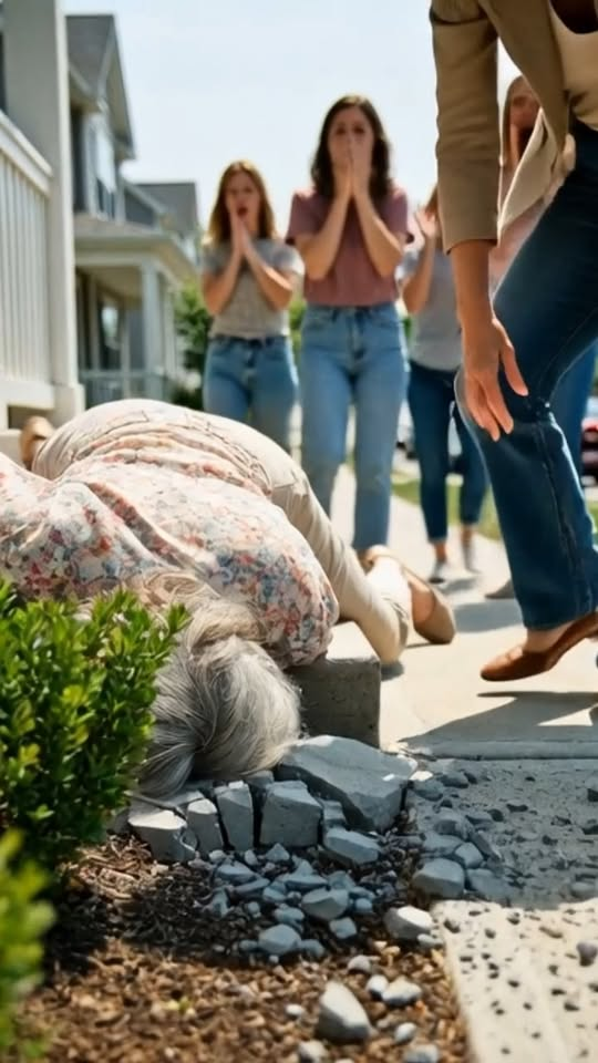 My son-in-law threw me to the floor of the $3 million mansion I paid for. “Stay down, Linda,” he snarled. My daughter dragged me out by my hair, screaming, “You’re nothing! This house is ours now!” A neighbor was watching from the window and called 911. When the cops arrived, my daughter tried to play the victim. “She slipped,” she sobbed. But the officer looked at my injuries. I finally broke my silence.