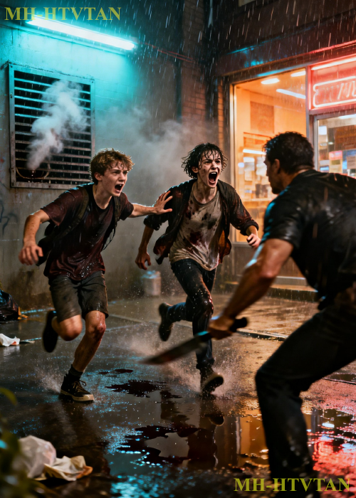 Hells Angel Girl Survives Alley Knife Attack After Bullied Teen Saved Her, 813 Bikers Stormed In