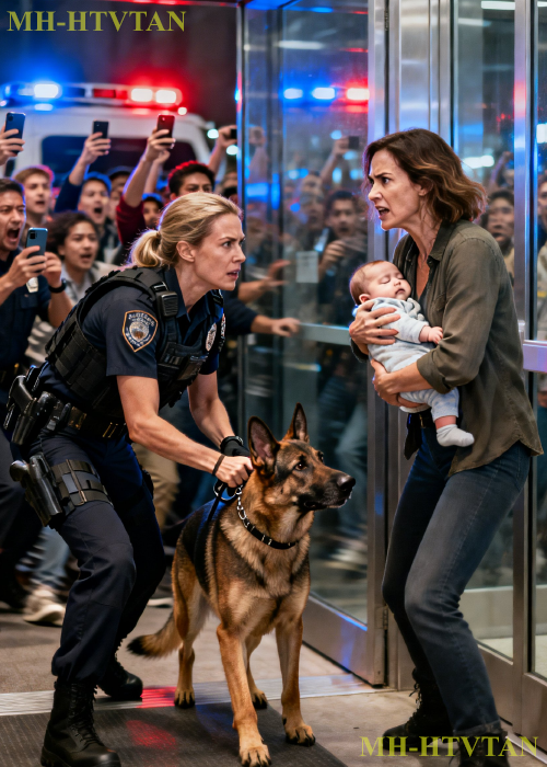 Service Dog Barked Loudly at a Woman with a Baby at the Airport—What Happens Next Shocks Everyone!