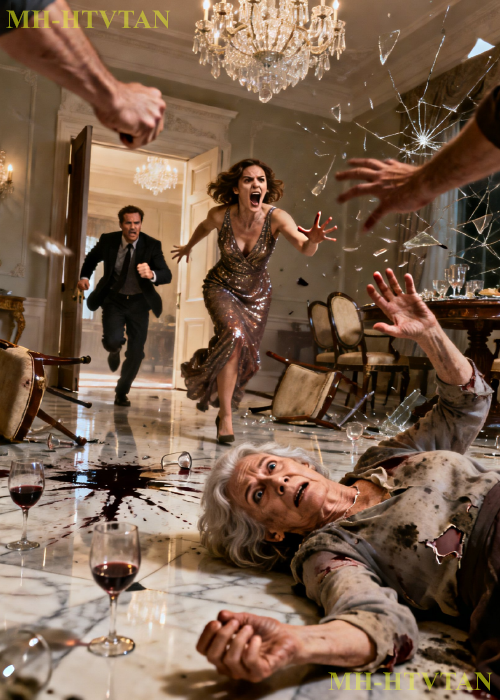 MILLIONAIRE’S MOTHER screams, “Don’t hit me anymore!” — SON enters and his fury chills his FIANCÉE…