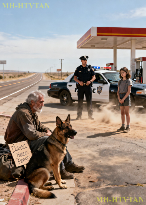 “Can I Buy That Retired Police Dog, Daddy?” — Dad Looked at the Dog and Froze…