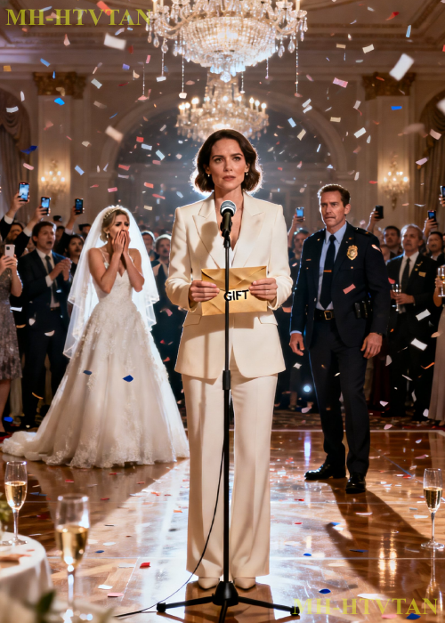 “Cancel your wedding,” my mom said. “Brandon’s takes priority.” My golden boy brother had deliberately booked his six-figure ceremony on the same day as mine — and told me I was “just the help.” I said nothing. They didn’t know I was the external auditor hired to find a leak in his company… or that every fake client he’d invented led straight to him. That night, I renamed my evidence file “WEDDING GIFT.” At the reception, Mr. Sterling took the mic and said my name.