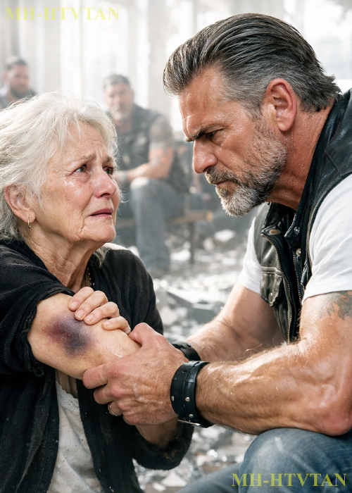 Elderly Woman Asks Hells Angels Biker for Help — ‘My Caregiver Told Me to Stay Quiet’