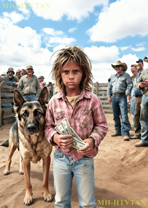 10-Year-Old Girl Buys a Sick Police Dog at an Auction – What Happened Next Shocked Everyone!