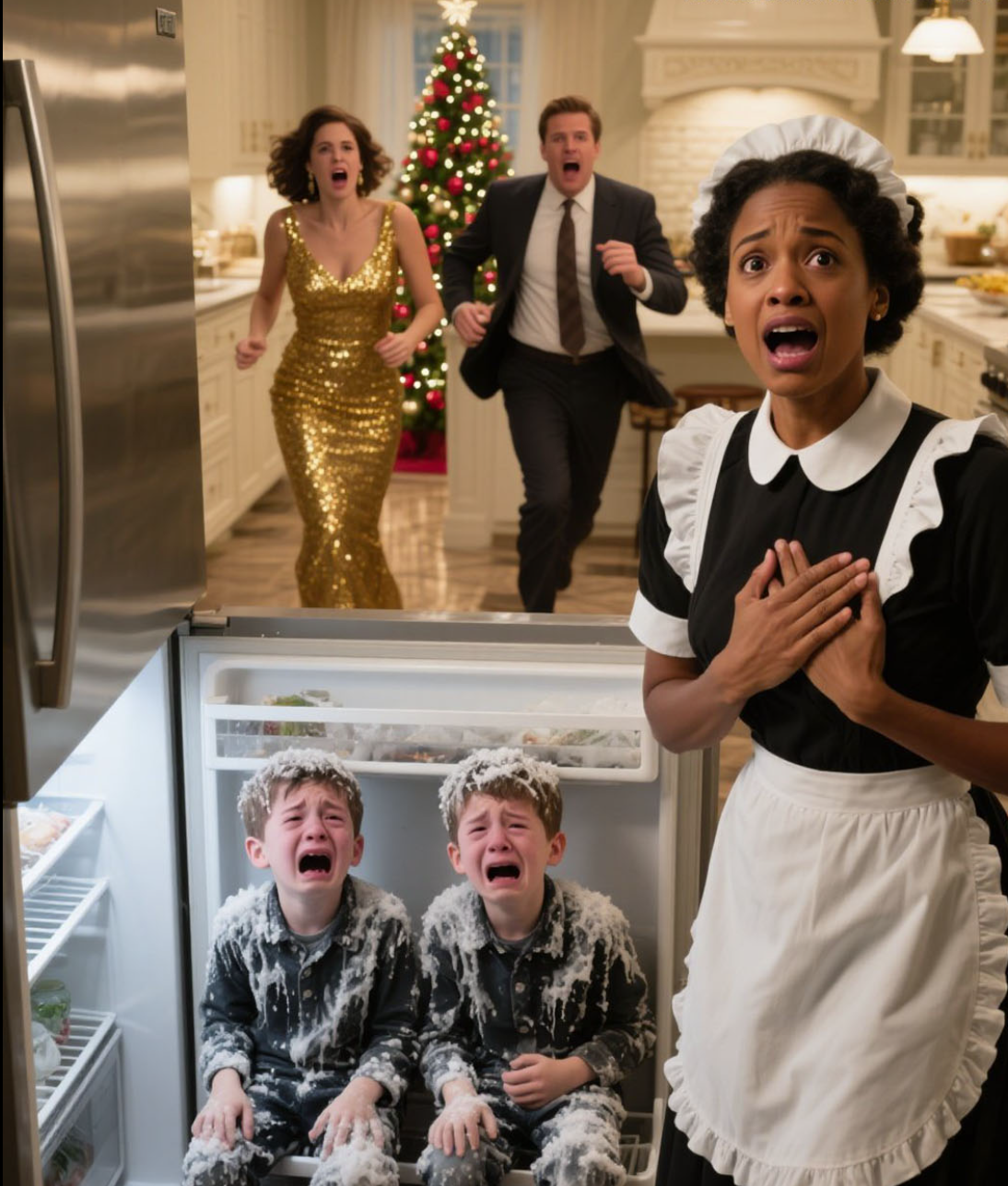 A BILLIONAIRE’S FIANCÉE LOCKED TWO BOYS IN A FREEZER—THE MAID’S REVELATION SHOOK THE MANSION