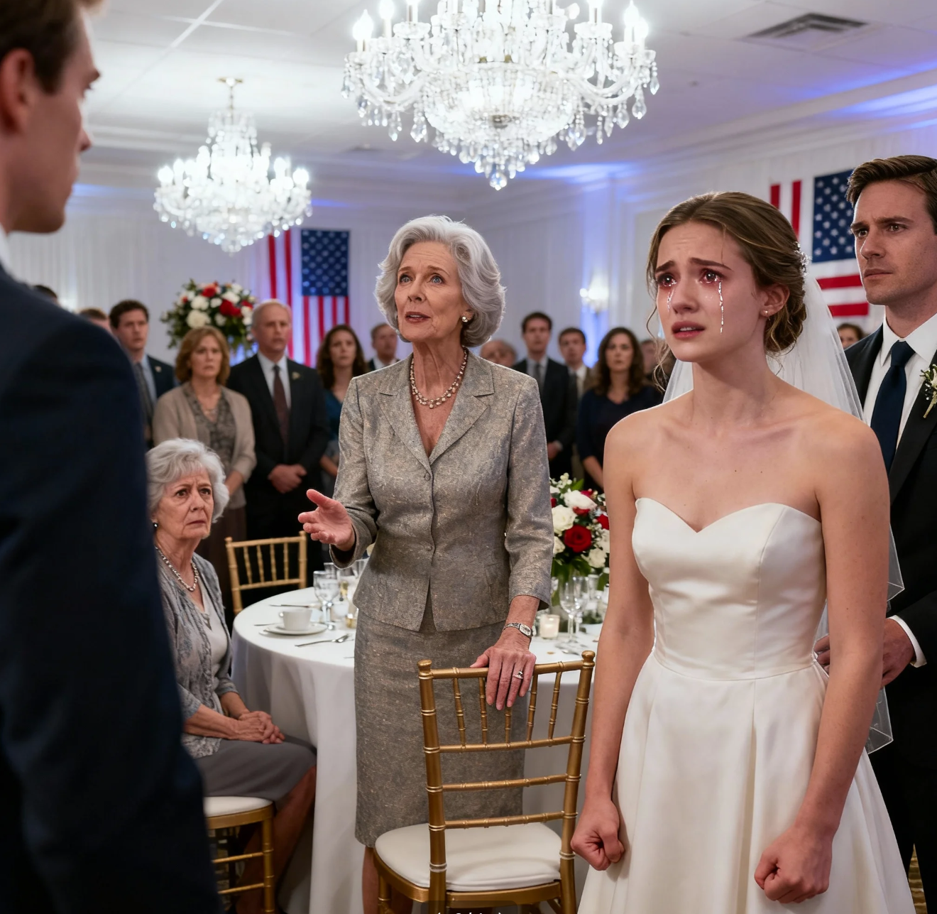 I Wore a Thrift-Store Dress to a Wedding – People Snickered, but Then the Groom’s Mother Stood up and Left Me Speechless