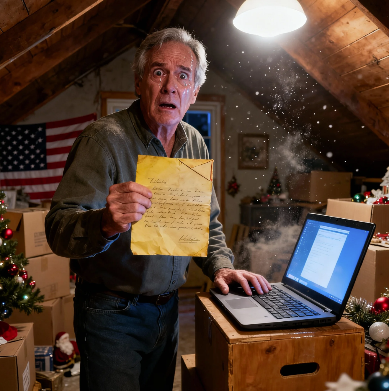 I Found a 1991 Letter from My First Love That I’d Never Seen Before in the Attic – After Reading It, I Typed Her Name into a Search Bar