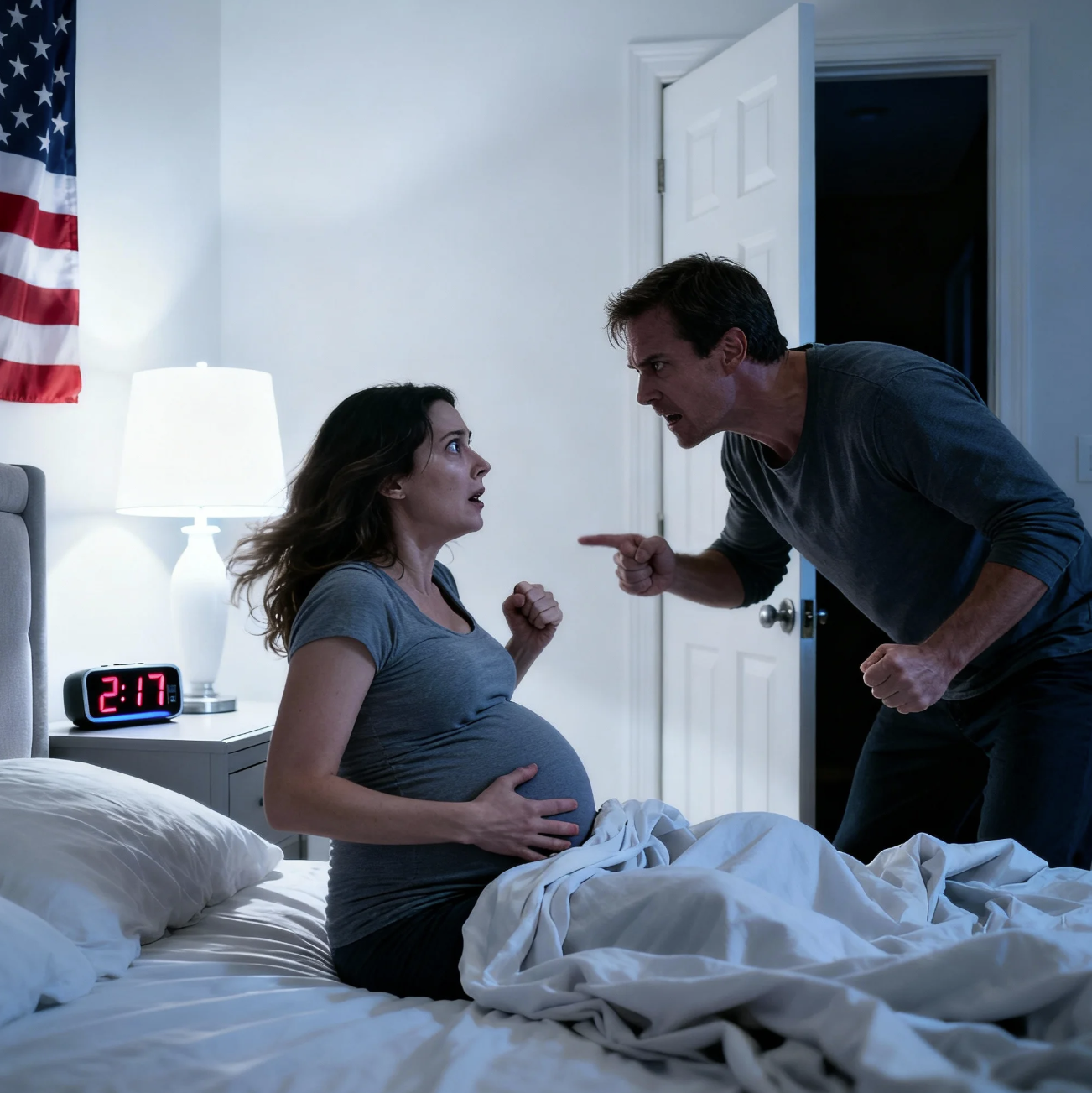 At 35 Weeks Pregnant, My Husband Woke Me up in the Middle of the Night — What He Said Made Me File for Divorce