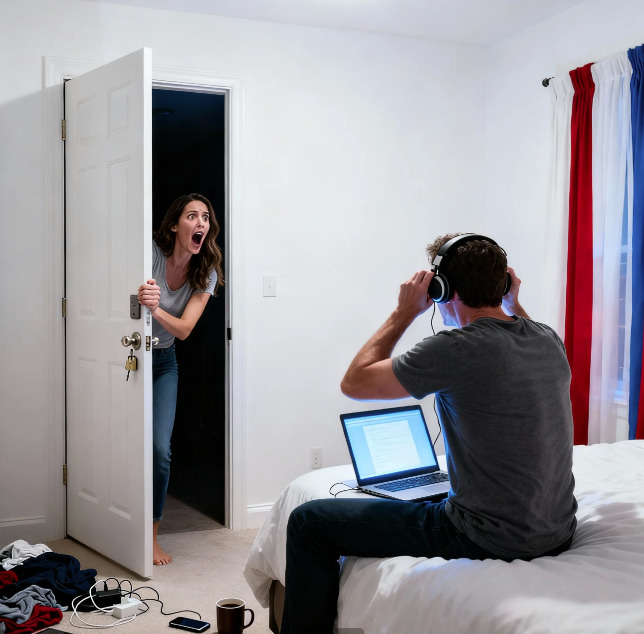My Husband Moved Into the Guest Room Because He Said I Snored — but I Was Speechless When I Found Out What He Was Really Doing There