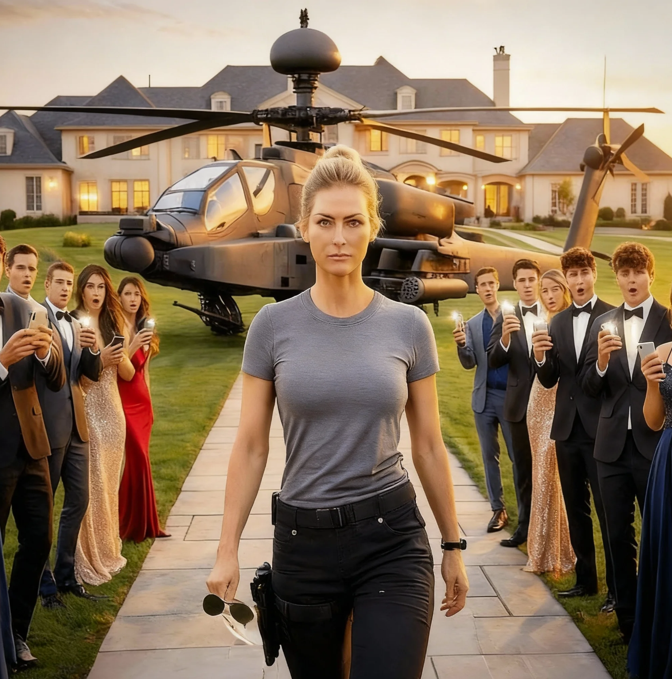 They Invited the ‘Class Loser’ to the 10-Year Reunion to Mock Her —Her Apache Arrival Froze Everyone 