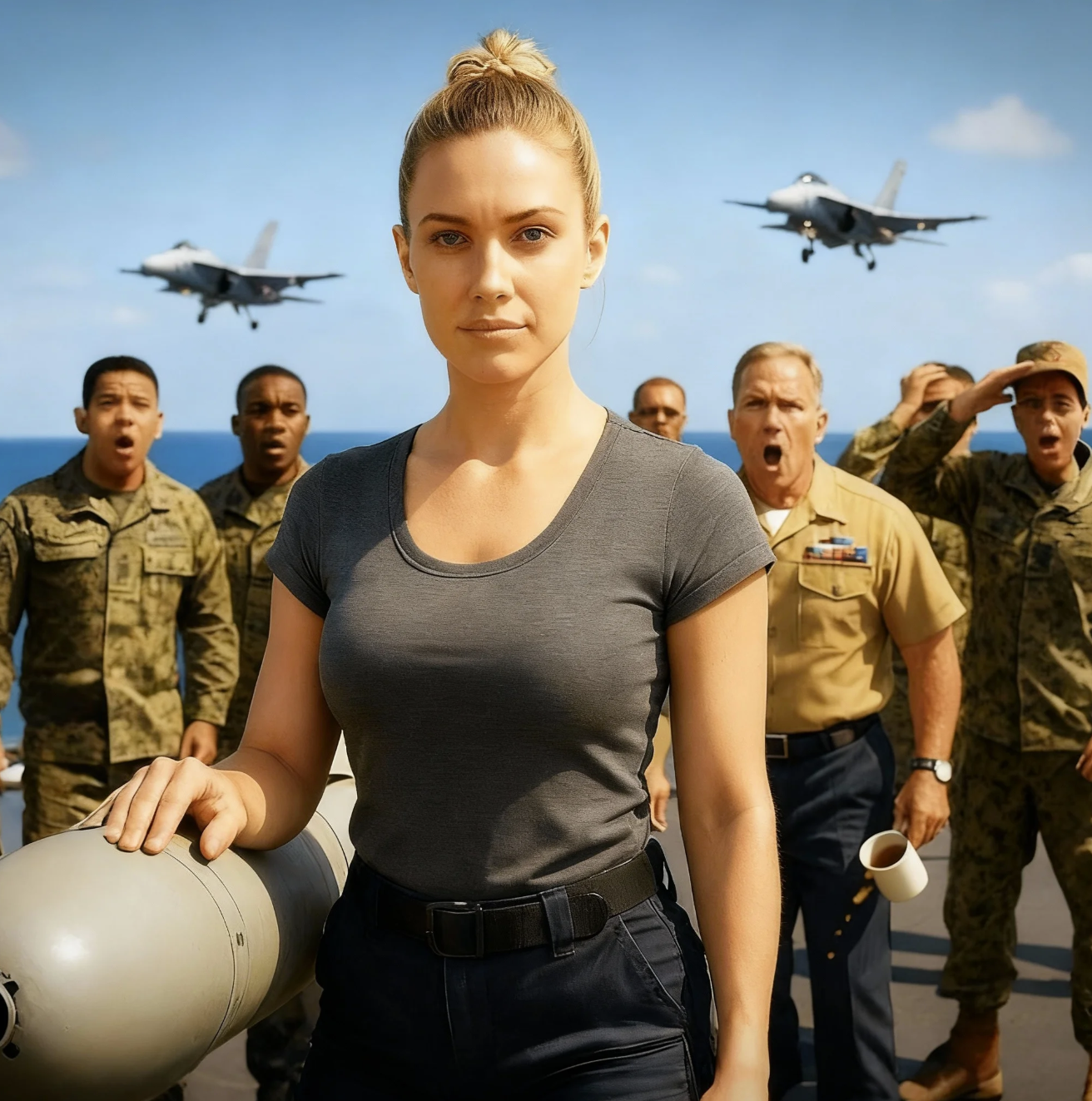 The SEAL Admiral Asked Her Rank as a Joke — Then Collapsed When She Said ‘Fleet Commander’  