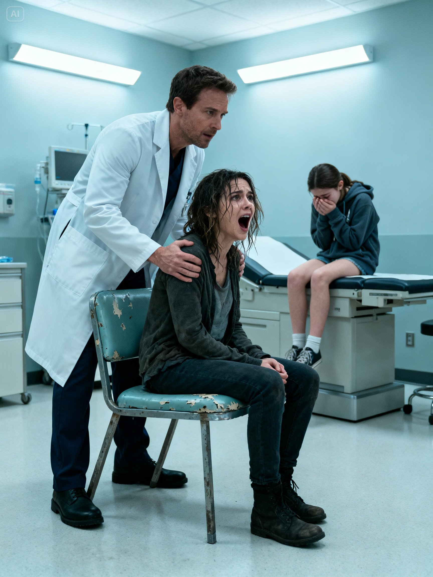 My Daughter Couldn’t Stop Vomiting and Held Her Stomach Every Night, and My Husband Said She Was Faking for Attention—When I Took Her to the Hospital Without Him and the Doctor Studied the Scan, His Whisper Made the World Collapse