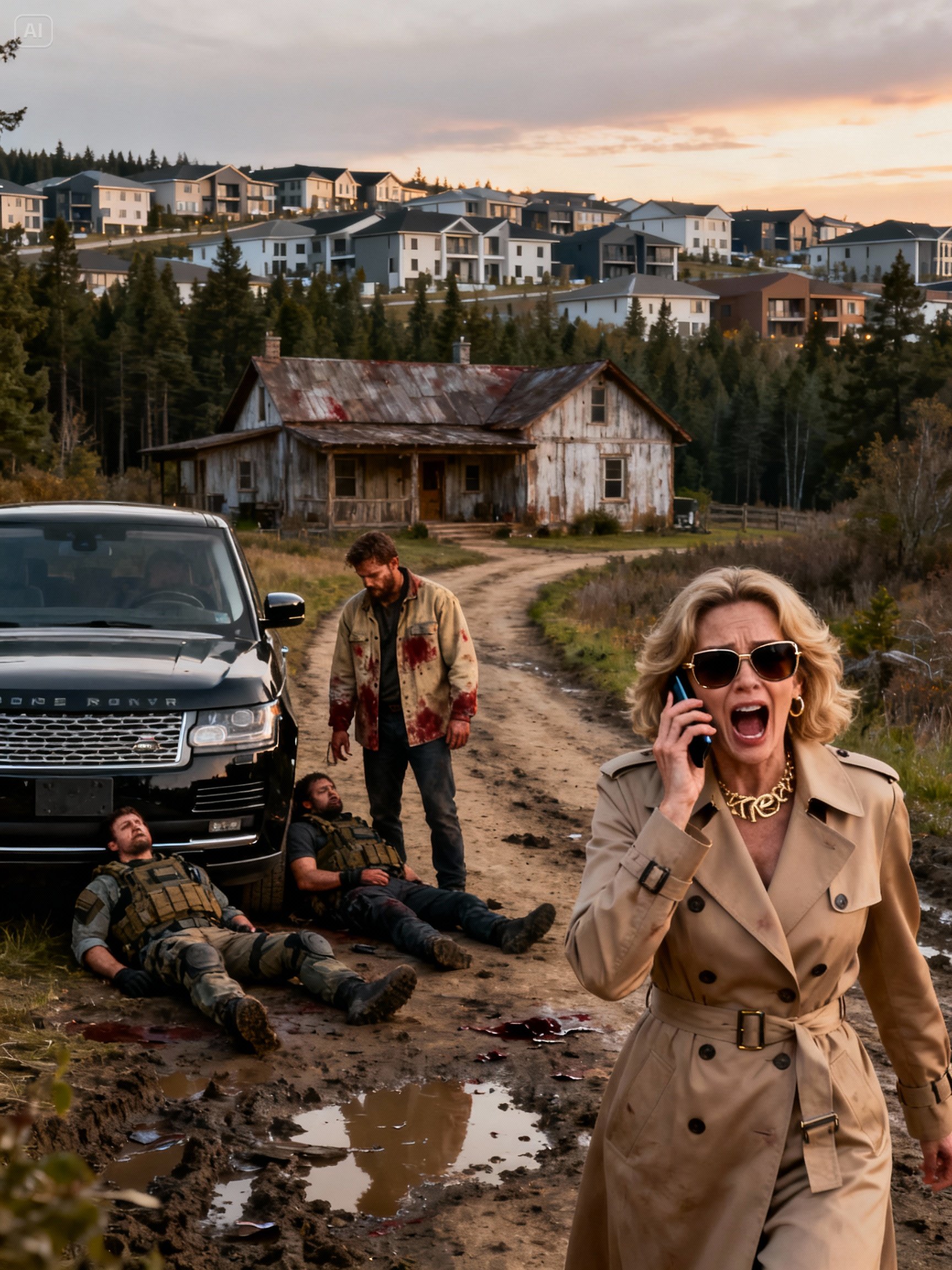 HOA—Karen Hired thugs to come end me after I refused to sell my land to the HOA—I got them first