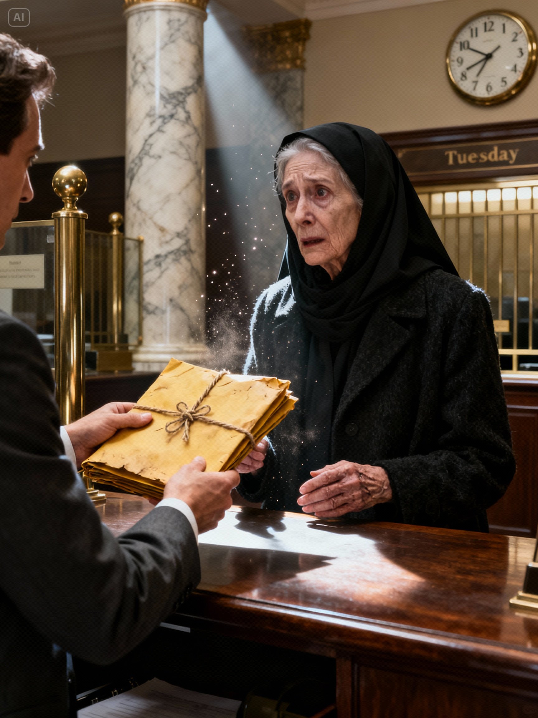 My Husband Went to the Bank Every Tuesday for 38 Years. When He Died, I Found Out Why — And Froze.