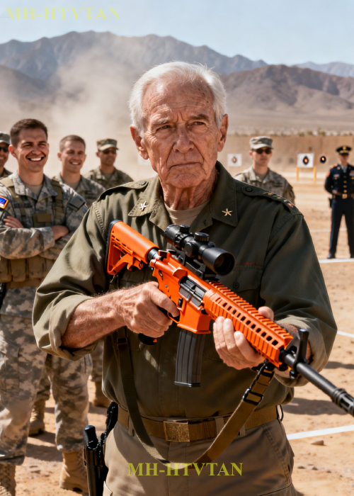 US Marines Laughed at the Old Veteran’s Orange Rifle — Until His 4,000m Shot Alerted the General
