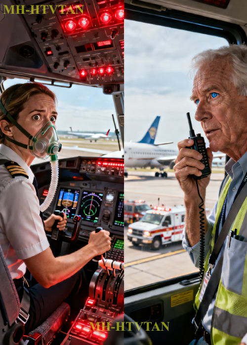 Commercial Pilots Panicking at 30,000 Feet — Till Airport Shuttle Driver Reveals He’s Top Gun Legend