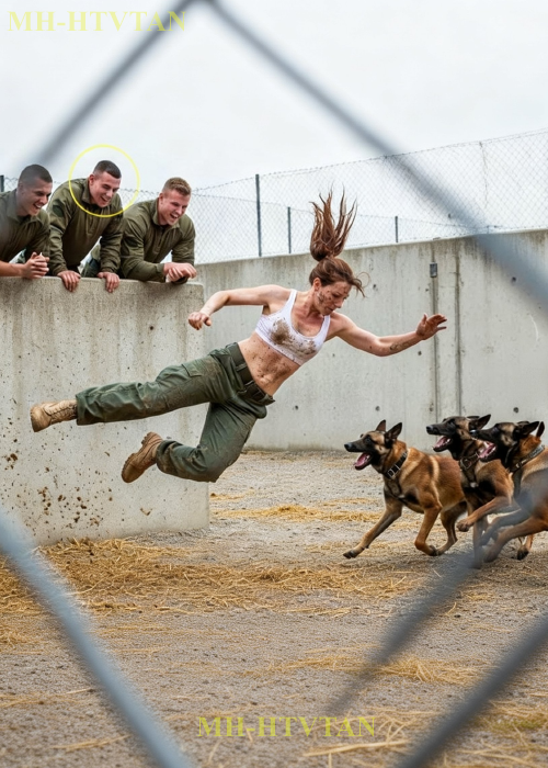 “Useless.” The SEALs threw her into the dog kennel – unaware that she was their leader.