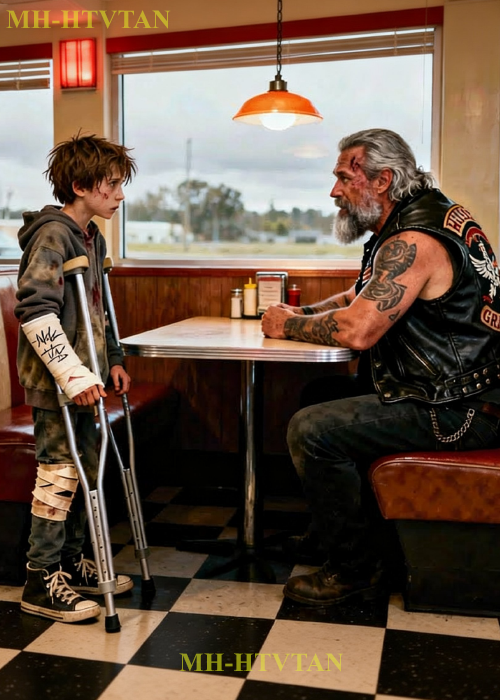“Can I Sit With You?“ Asked the Limping Boy to the Biker — What He Discovered is Unthinkable