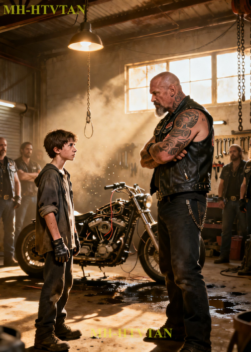 Homeless 13-Year-Old Enters Biker Club: “If I Fix Your Bike, Can You Keep Me?” | They Gave Him 48H