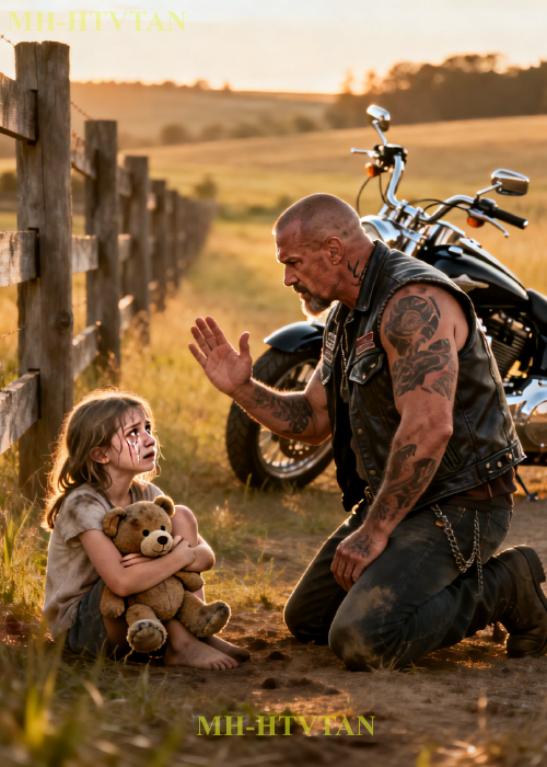 “Please Don’t Hurt Me, I Can’t Move…” The Girl Cried — The Biker’s Response Melted Hearts.