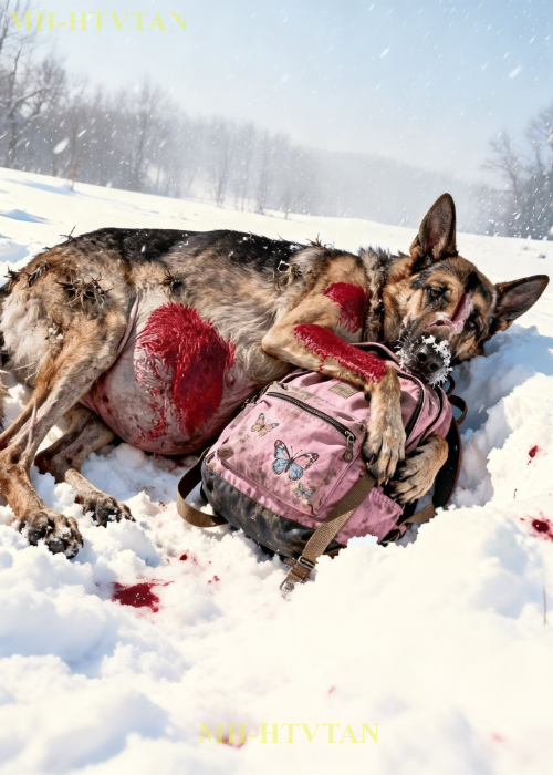 A Pregnant Dog Carried The Same Bag With Her Every Day… No One Expected What Was Inside.