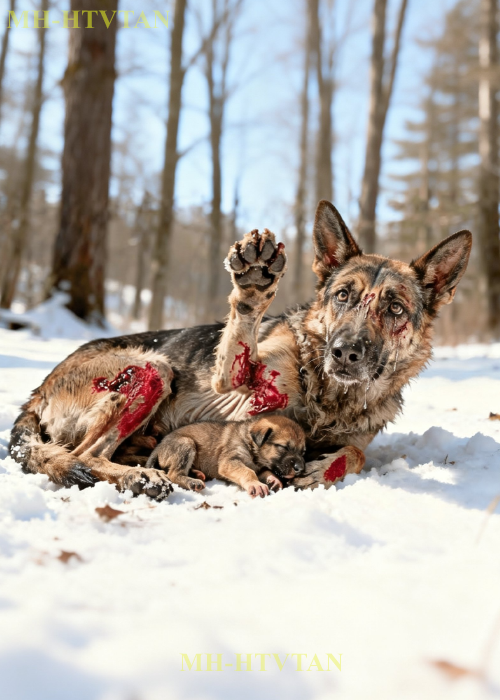 Stray Dog Cries And Begs A Stranger To Save Her Pup — What Happened Next Shocked Everyone!