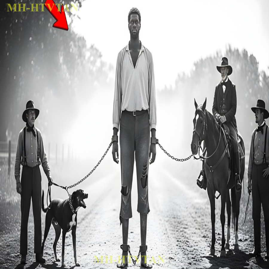 They used 3 horses and 7 dogs to transport a 2.31-meter-tall slave, but 10 hours later…