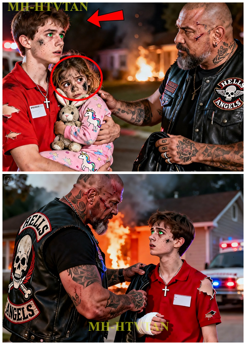 Stepmother Locks 6-Year-Old in Burning House. What 250 Bikers Did Next Left Everyone Speechless