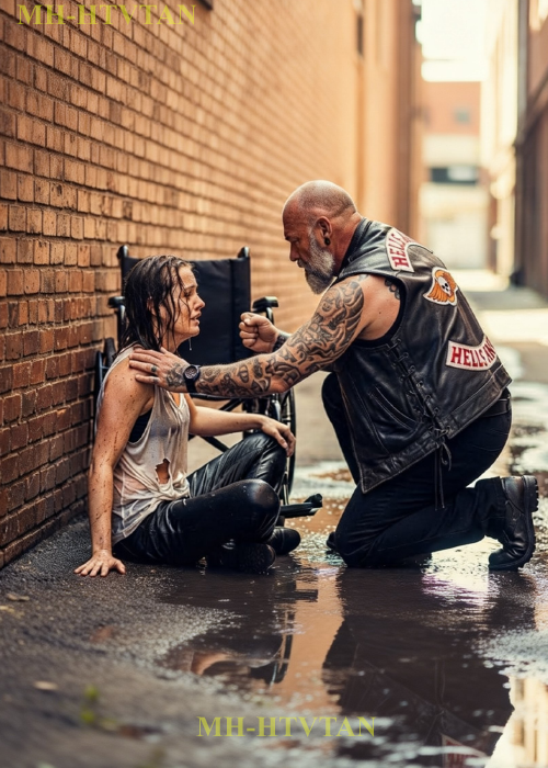 “Help Me… I Can’t Move,” she cried — And the Hells Angel Who Appeared Changed Everything.”