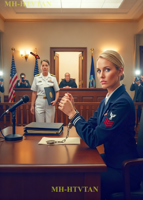 They Handcuffed A Female SEAL Sniper In Court — Then An Admiral Entered And Everyone Froze