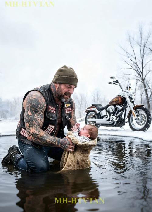 They Threw a Baby Into an Icy Creek — Until a Hells Angels Heard Her Whisper, ‘Mama…’