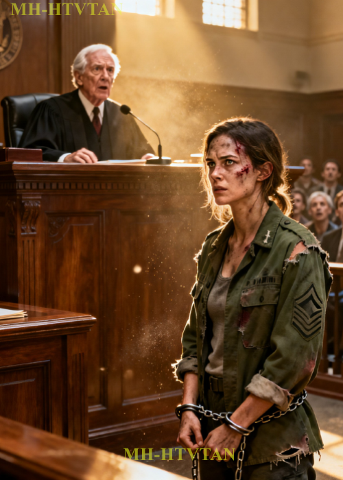 Homeless SEAL Woman on Trial — Then the Judge Heard Her Name and Stood Up in Silence