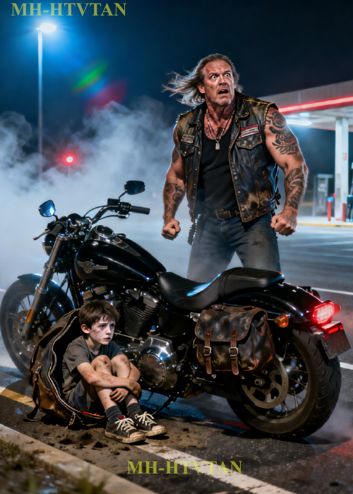 “He Found a Kid Sitting in His Saddlebag at a Rest Stop” — The Boy Said ‘I Picked Your Bike’