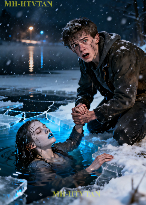 Runaway Boy Dragged Biker’s Daughter From Icy Water — Next Day Bikers Changed His Life