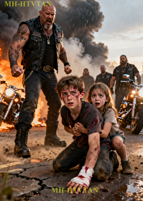 A Boy Was Wounded Protecting a Biker’s Daughter — By Morning, 200 Hells Angels Arrived