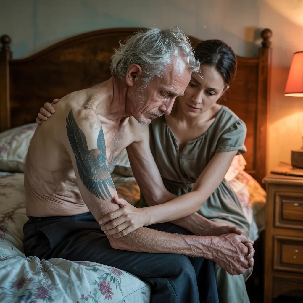 I Bathed My Paralyzed Father-In-Law In Secret — The Mark I Found Made Me Collapse