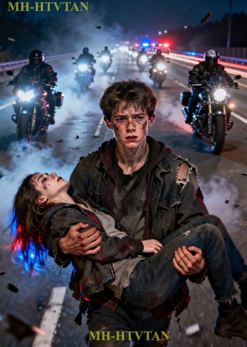 Homeless Boy Carried an Injured Girl Miles — He Had No Idea She Was an Biker’s Daughter