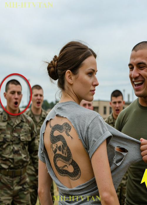They Mocked Her at Bootcamp — Then the Commander Froze at Her Back Tattoo.