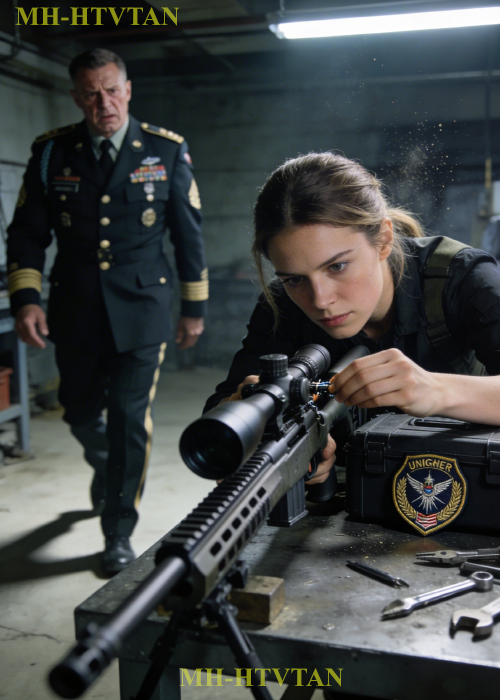 The General Walked by Her .50 Cal M82 Rifle — Until a Sniper Unit Pin Stopped Him Cold