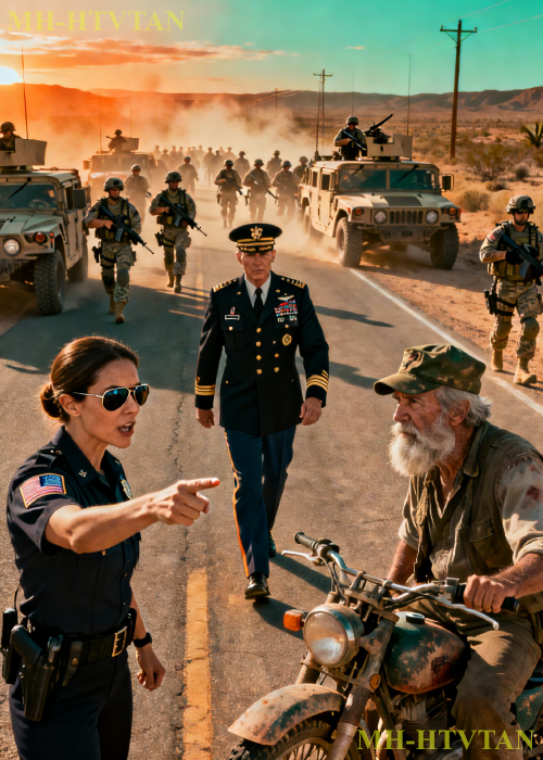 Cops Stopped the Wrong Bike. Minutes Later, 50 Soldiers in Humvees Arrived Led by a Captain