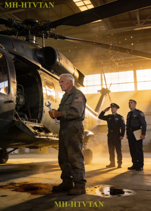 They Made Broke Veteran Sweep Hangar Floor — Until Apache Wouldn’t Start and Colonel Called His Name