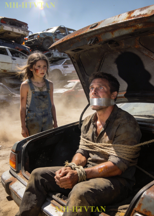 A POOR LITTLE GIRL FOUND A MILLIONAIRE LOCKED IN A TRUNK… BUT WHEN HE SAW HER FACE, HE DROPPED TO HIS KNEES AND STARTED CRYING