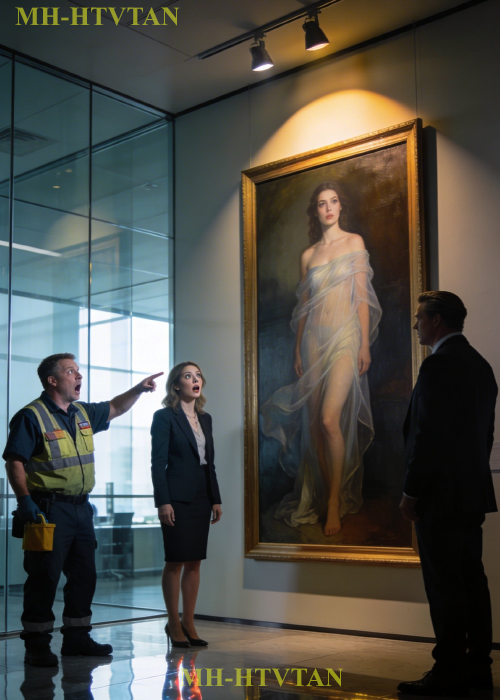 Single Dad Janitor Asks Billionaire: “Why Is My Wife’s Photo In Your Office?”—Then The UNBELIEVABLE……aaa