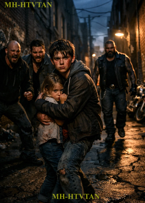 Homeless Boy Took a Beating defending Biker’s Daughter From Bullies — What Hells Angels Did next was