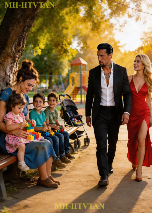 The Mafia Boss Walks In The Park With His Fiancée — Then He Is Shocked To See His Ex With Triplets