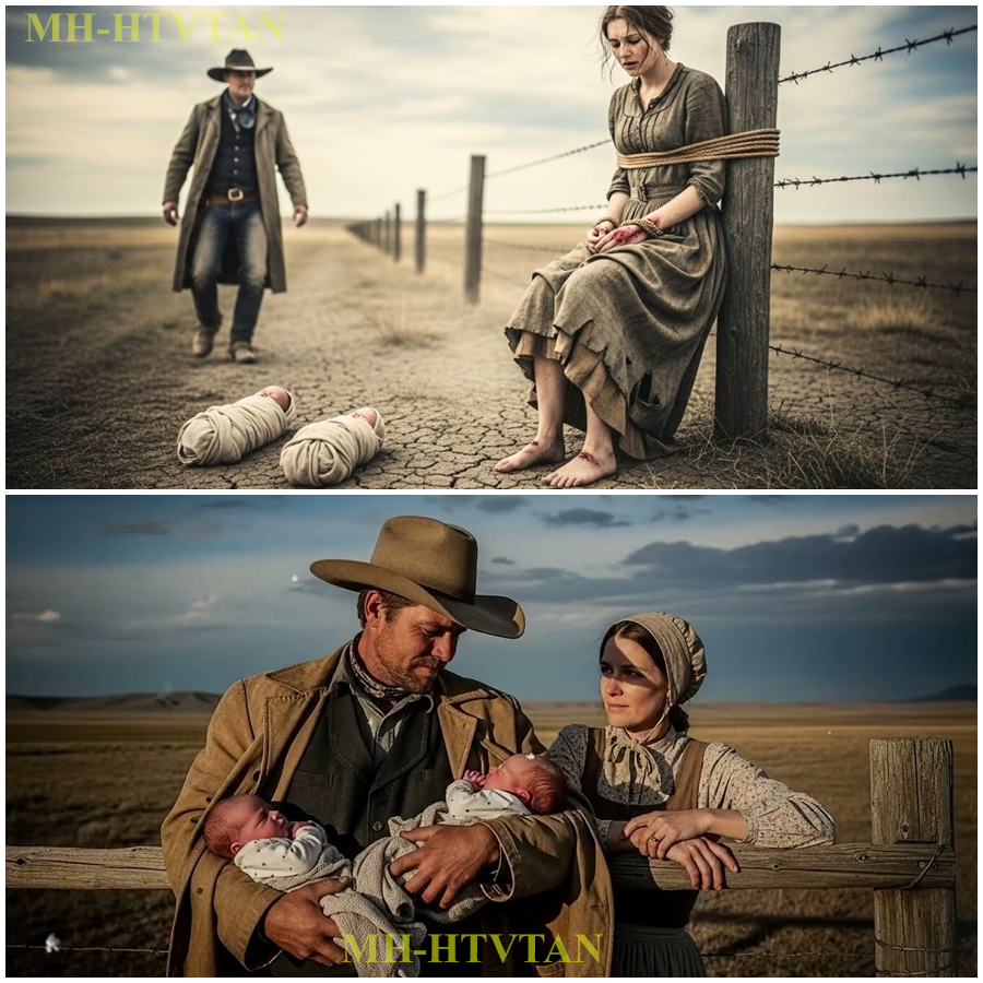 They Left the Widow to Die for Birthing Twin Girls — Until a Silent Cowboy Stopped Them