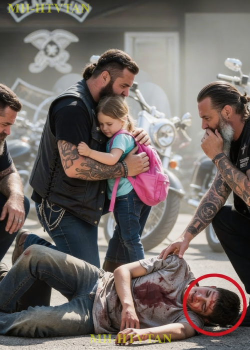 Homeless Kid Took Three Bullets for Bikers Only Child – What Happened next left everyone in tears
