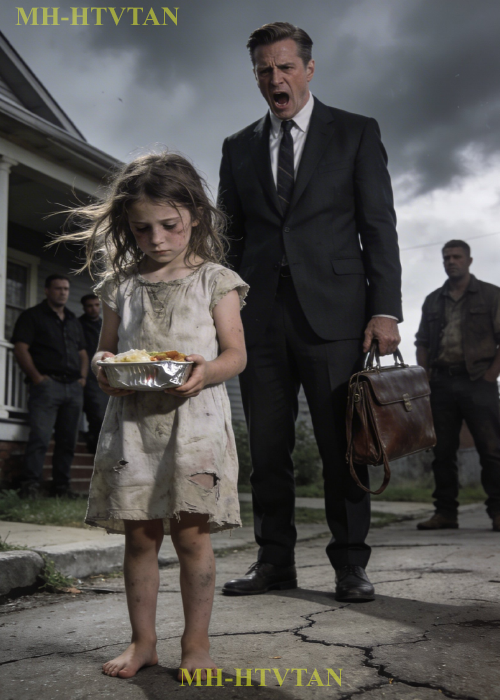 A millionaire comes home without wa:rning — and finds his daughter begging neighbors for scraps.