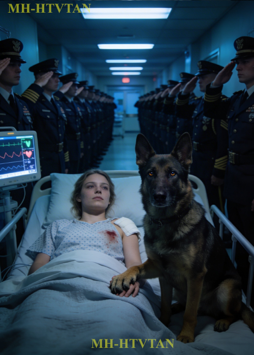 “She Took a Bullet for a K9 Dog — 24 Hours Later, a SEAL Battalion Showed Up at Her Door…”….a